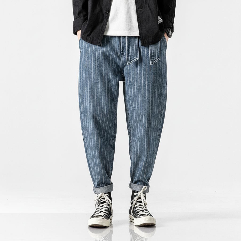 Kono Stripe Harem Trouser