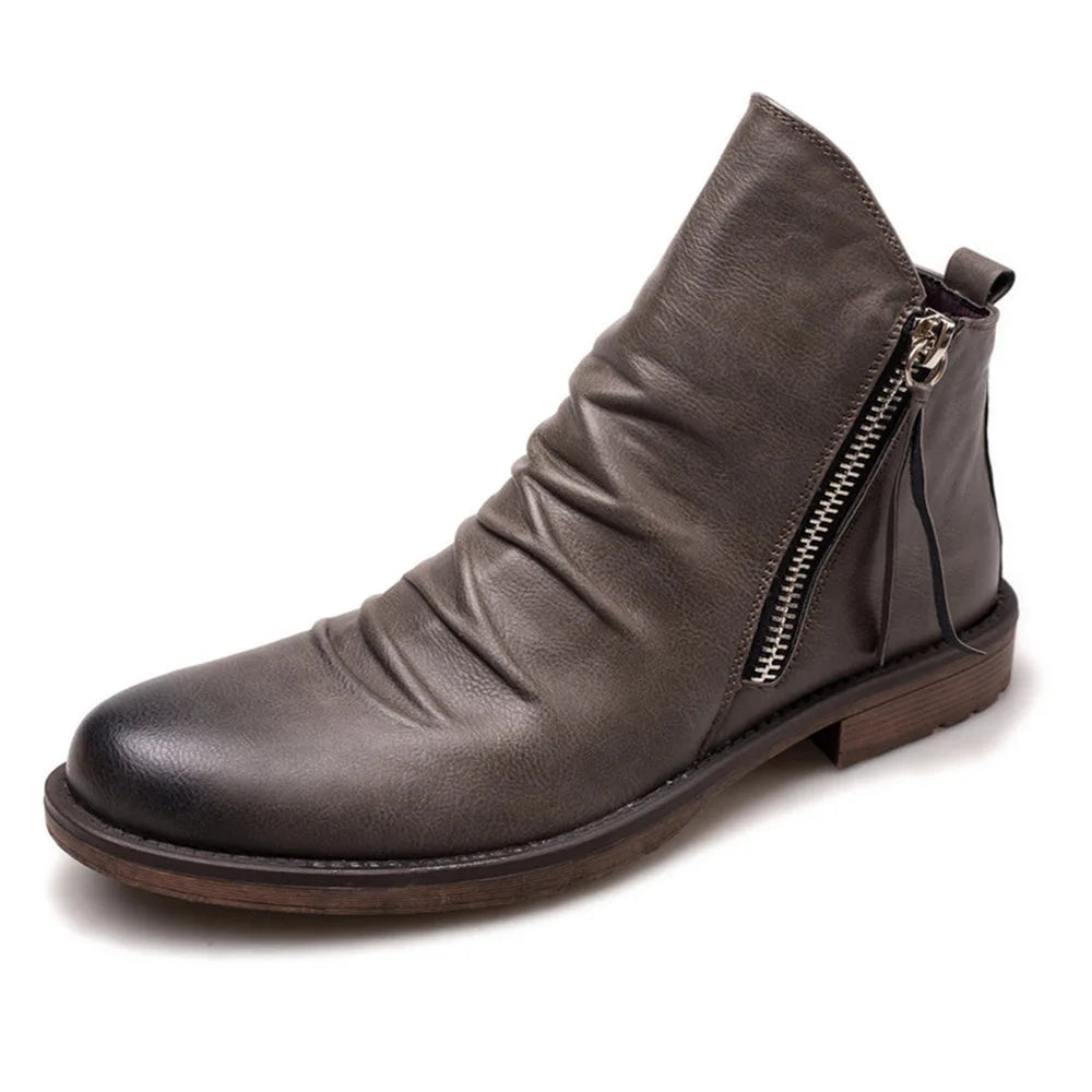 Sherlock Leather Chelsea Boots