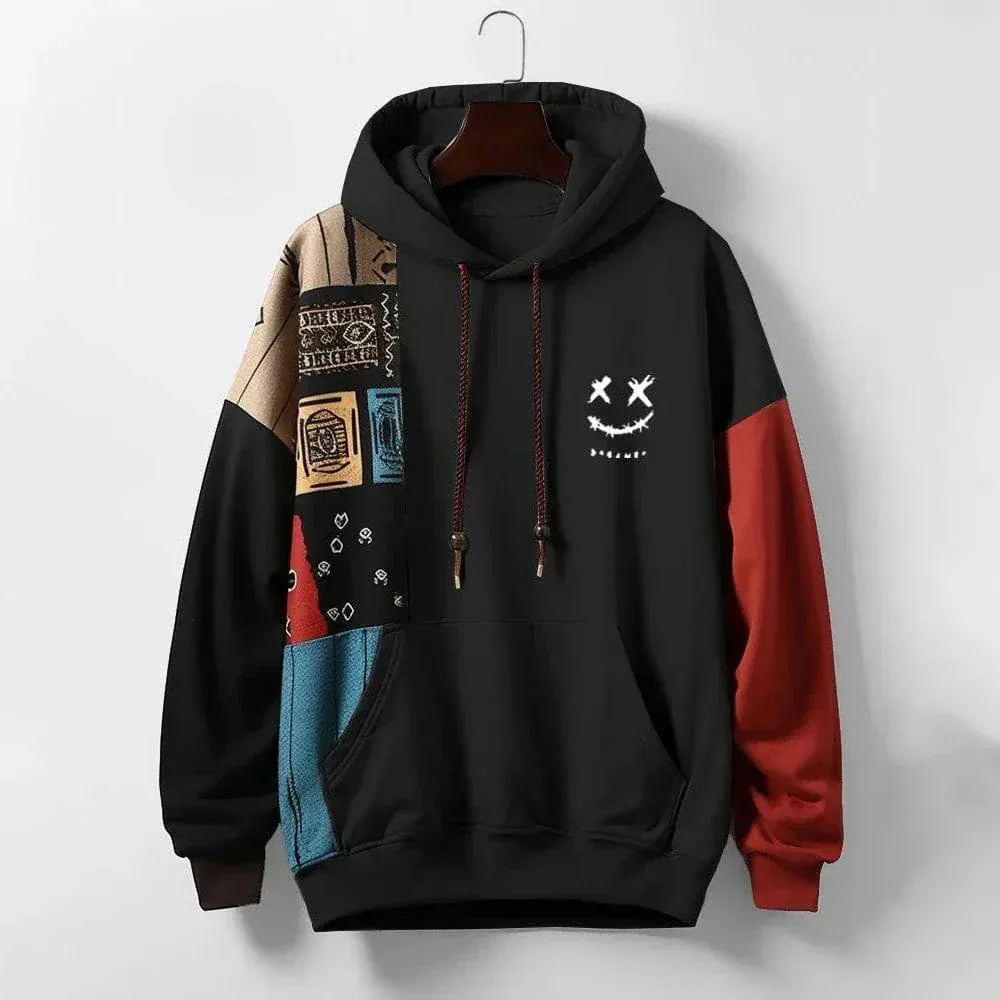 Nero Contrast Hoodie