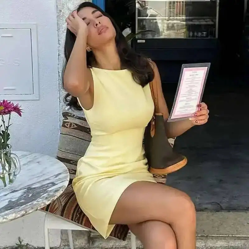 Meliora Double Layer Mini Dress