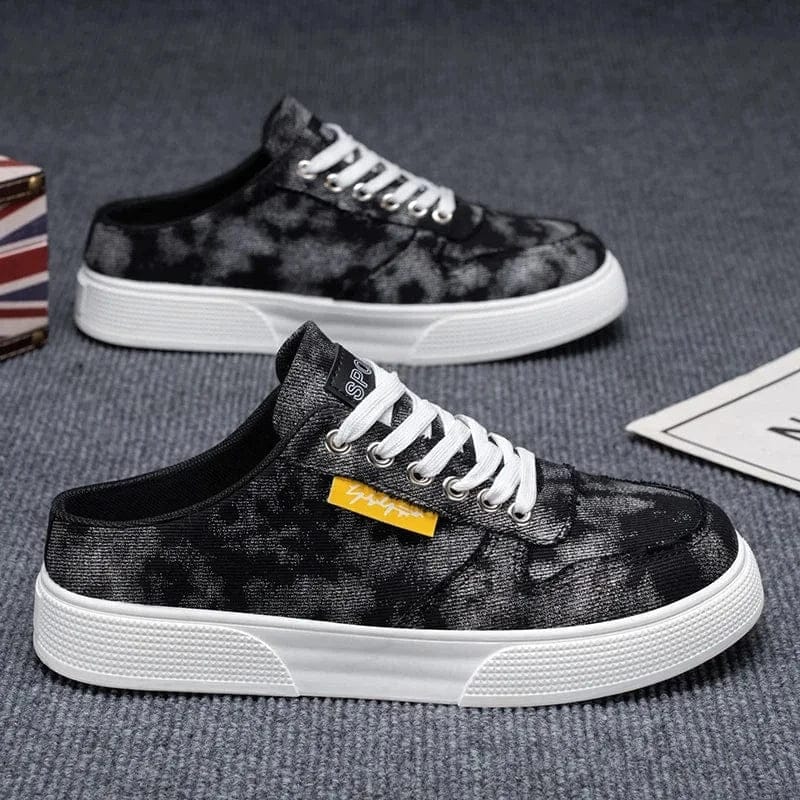 Halston Canvas Slip-on Sneakers