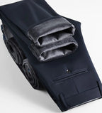Fleece Business Casual Winter Pants