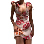 Zyra Leafy Strap Dress