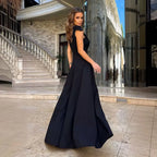 Valeria Elegant Off-Shoulder Dress