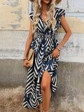 Sienna Elegant Wrap Maxi Dress