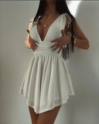 Amara Slim Fit Lace-Up Dress