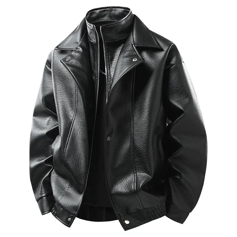 Wesley Bomber Leather Jacket