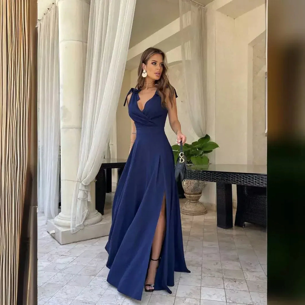 Valeria Elegant Off-Shoulder Dress