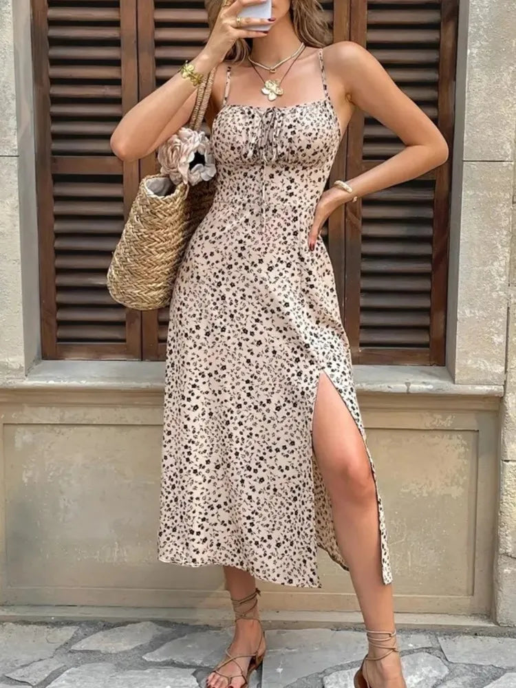 Ivyana Casual Long Skirt Dress