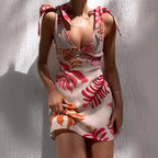 Zyra Leafy Strap Dress