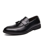 Briston Leather Tassel Loafers