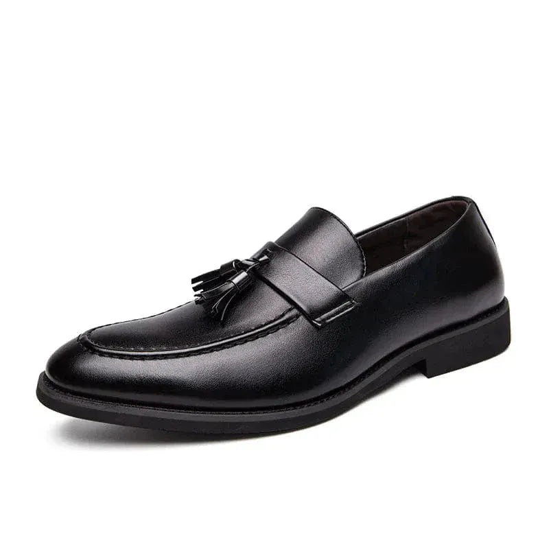 Briston Leather Tassel Loafers