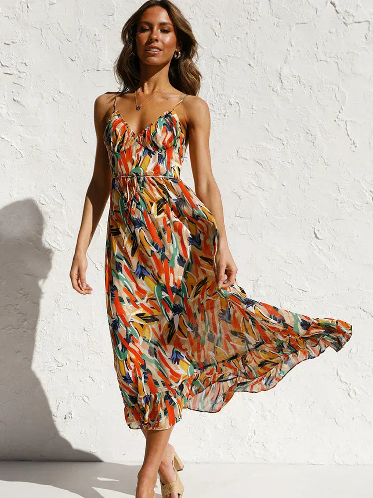 Calista Silhouette Dress