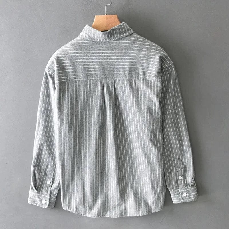 Andrew Ellis 100% Cotton Striped Shirt