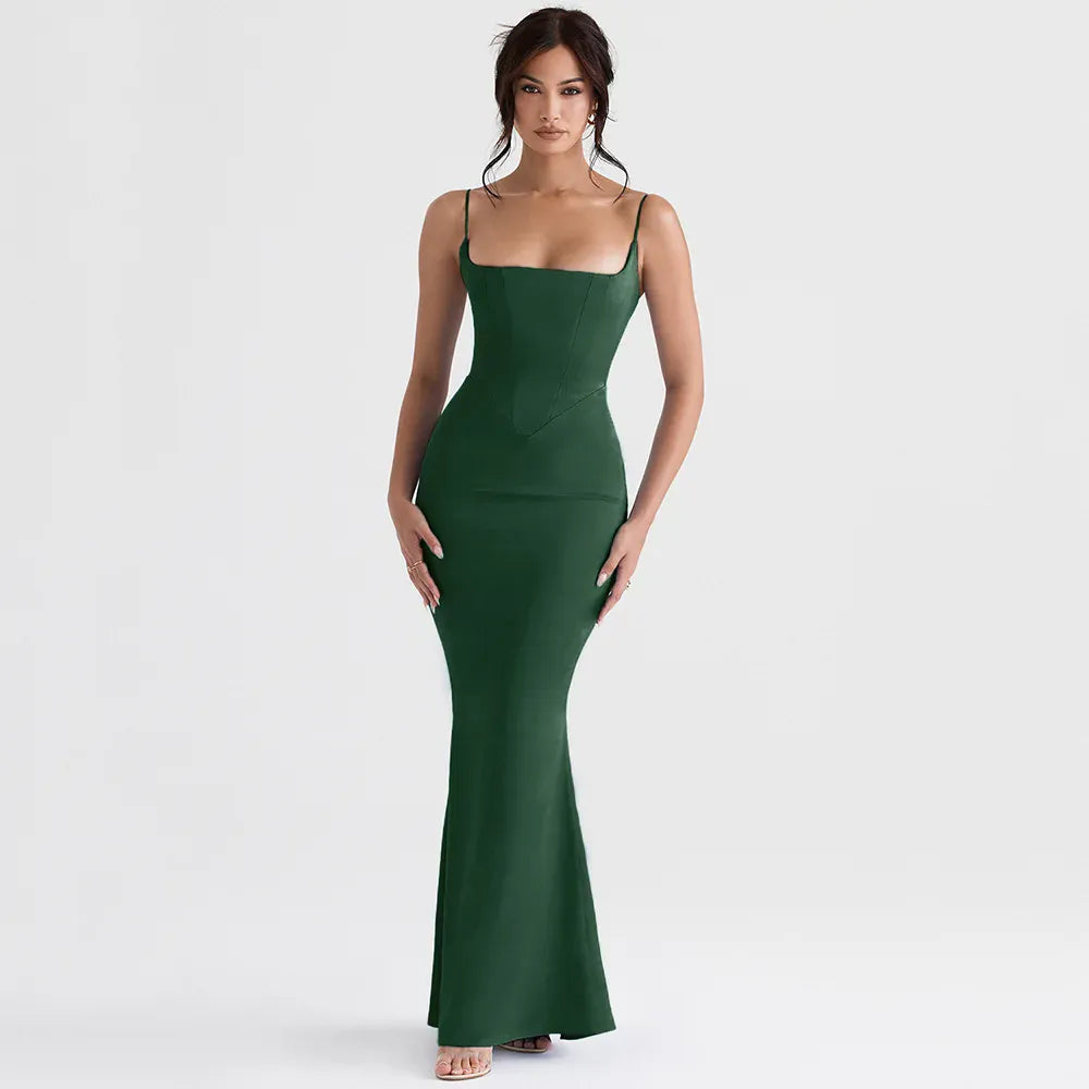 Vivienne Bodycon Maxi Dress