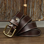 Drewland Stitched Leather Belt