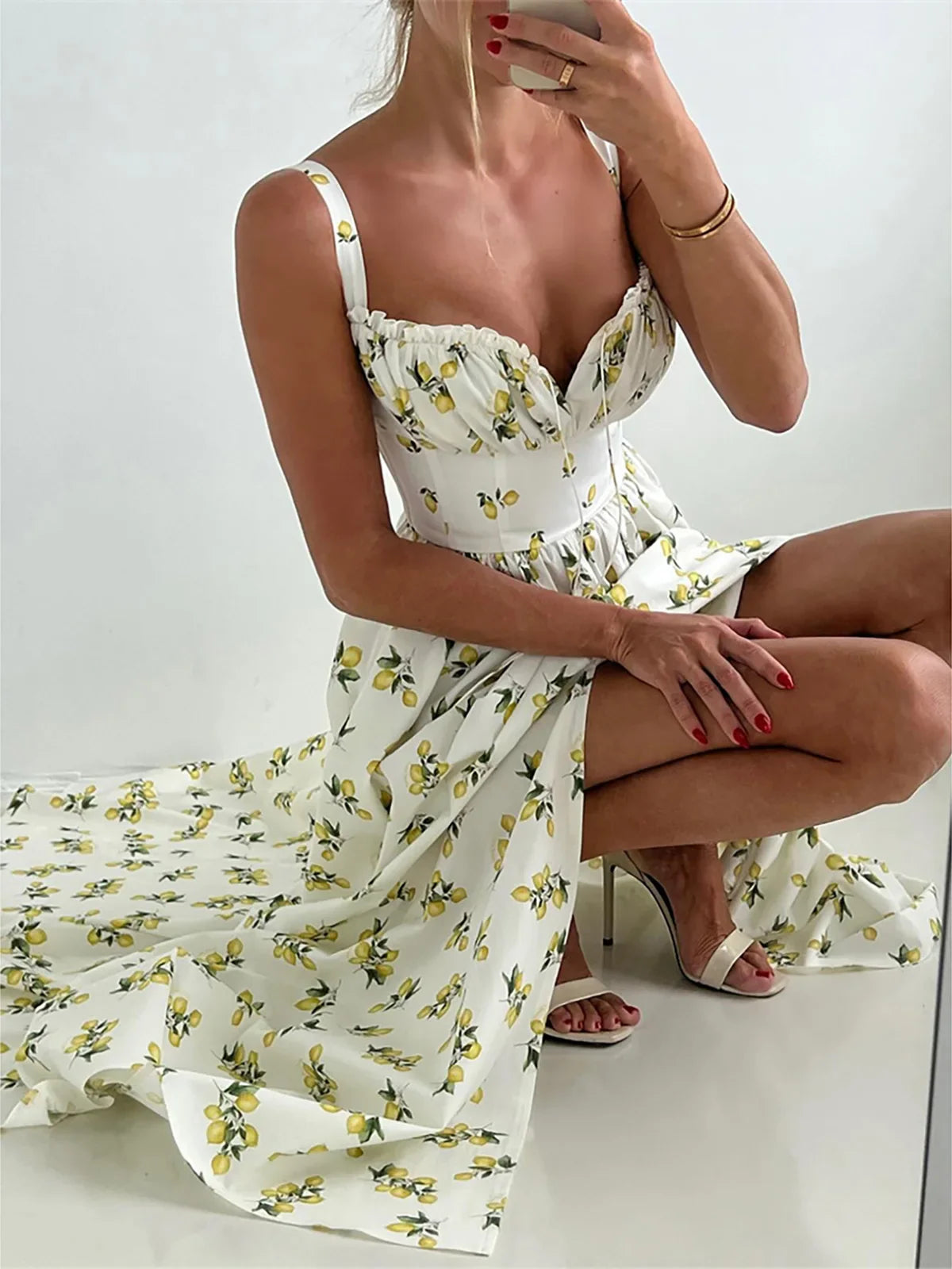 Sienna Elegant Printed Dress