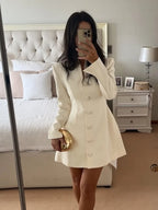 Vivienne Solid Chic Dress