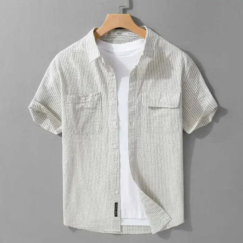 Wesley Striped Short Sleeve Shirt