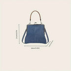 Tyrah Denim Shoulder-Bag