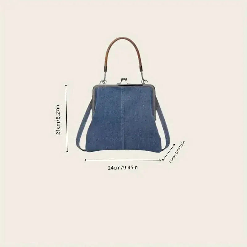 Tyrah Denim Shoulder-Bag