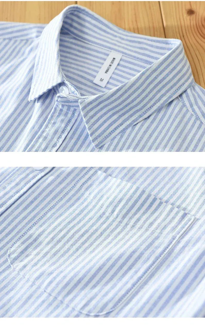 Monaco Striped Linen Shirt