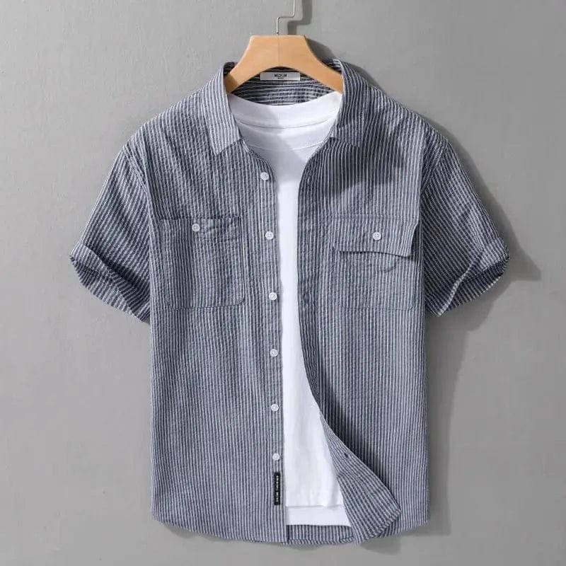 Wesley Striped Short Sleeve Shirt