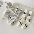 Staring Faces - Abstract Art Socks (6 Pairs)