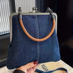 Tyrah Denim Shoulder-Bag