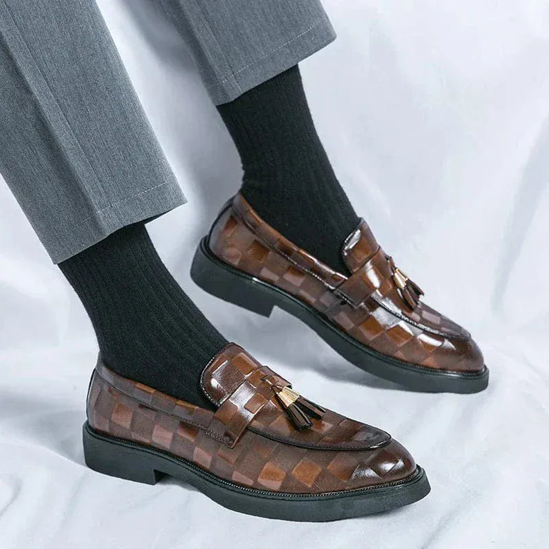 Moreno Genuine Leather Loafers