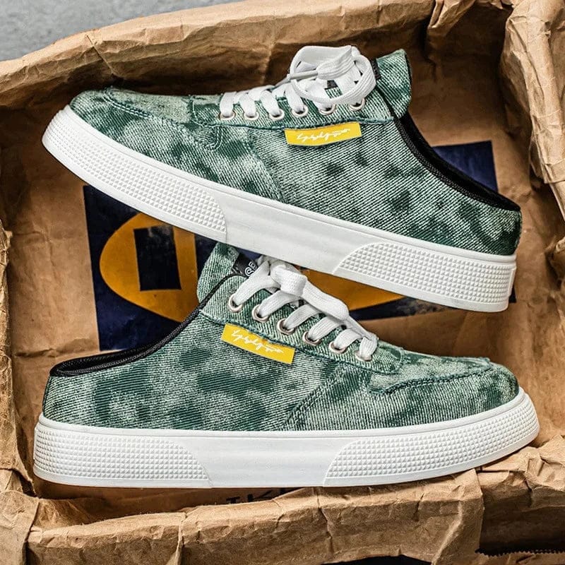 Halston Canvas Slip-on Sneakers