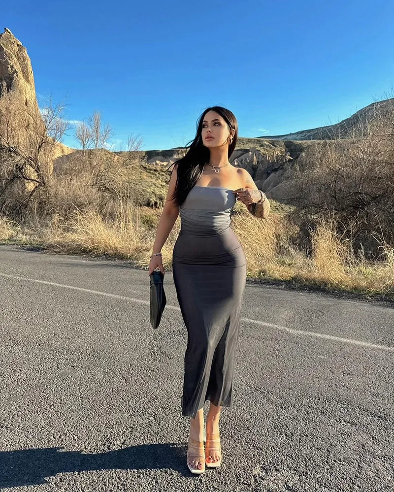 Selena Tie-Dye Bodycon Dress