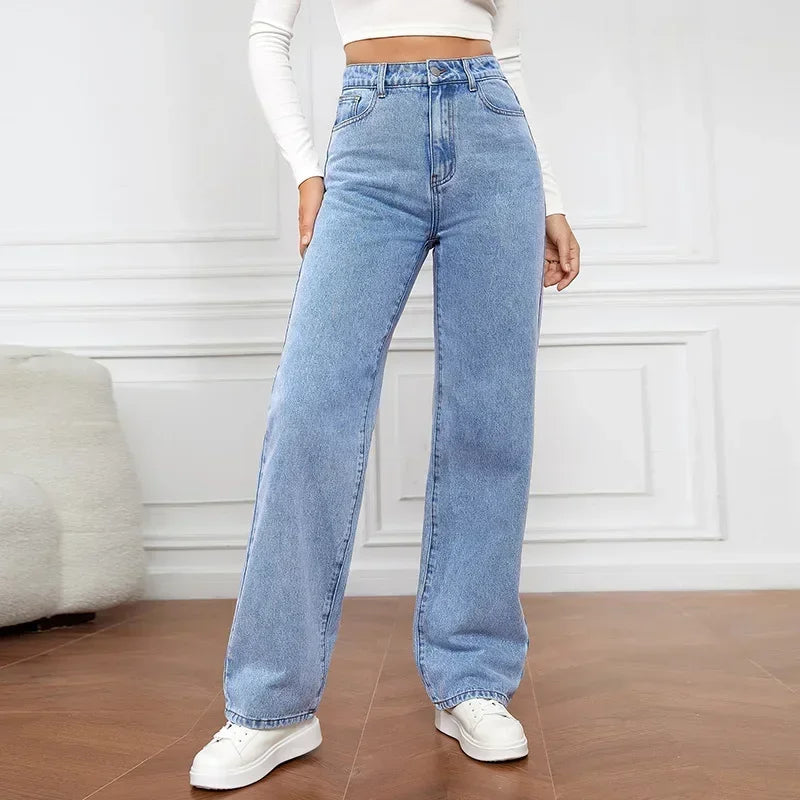 Camys High Waist Loose Denim Jeans