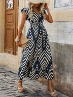 Sienna Elegant Wrap Maxi Dress