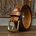 Drewland Stitched Leather Belt