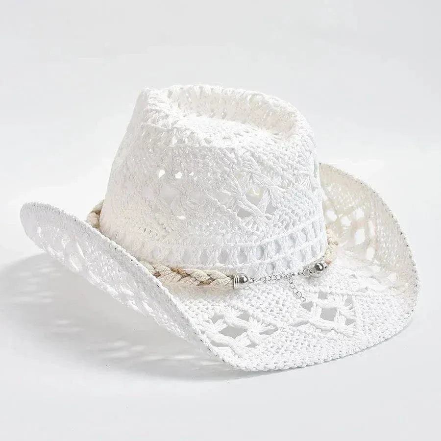 Coastline Crochet Western Hat