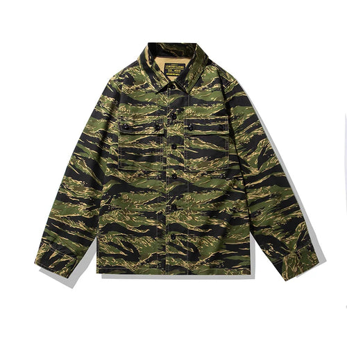 Tiger Cotton Camo Jacket