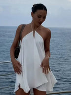 Amaya Backless Halter Dress