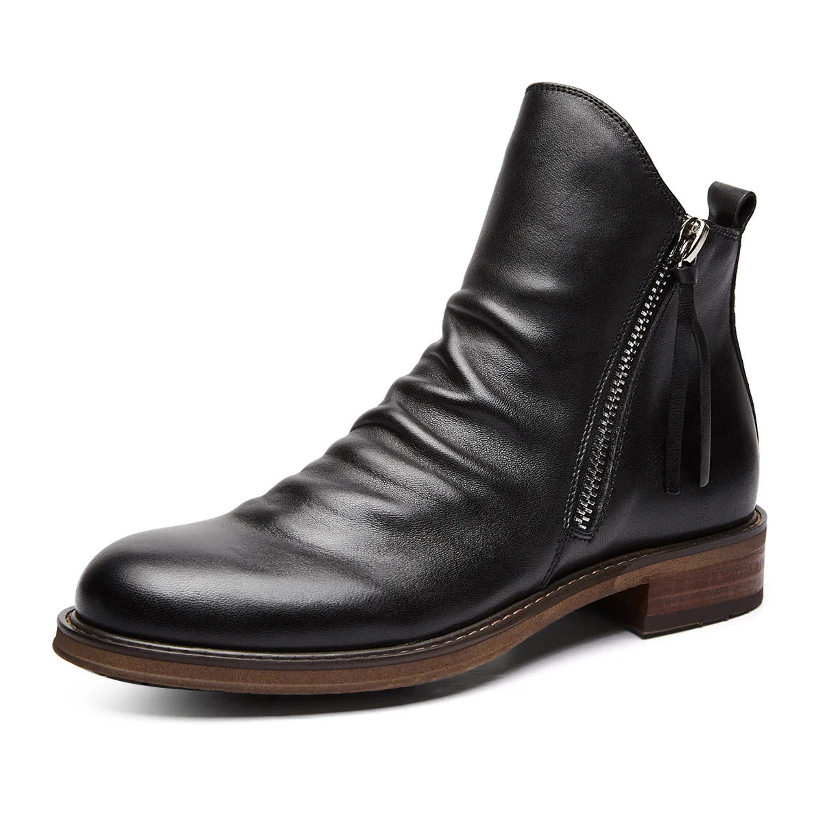 Sherlock Leather Chelsea Boots