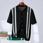 Lauren Haverford - Striped Polo Shirt