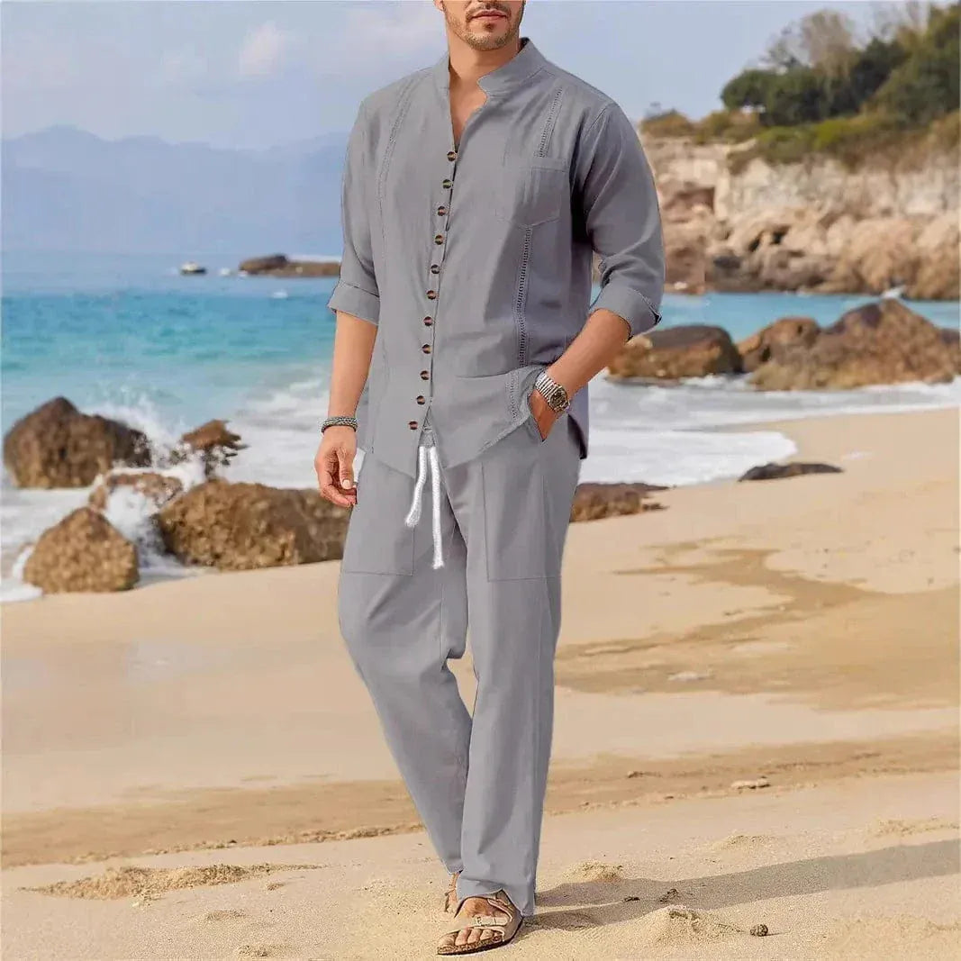 Cuban Breeze Men's Lounge Set
