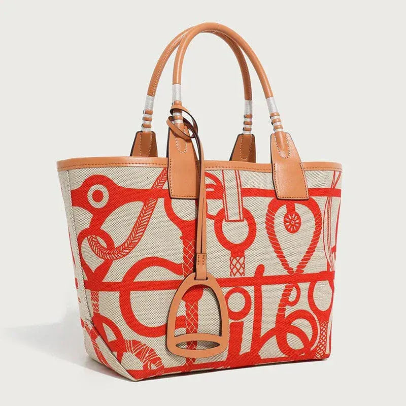 Klara Print Market Tote