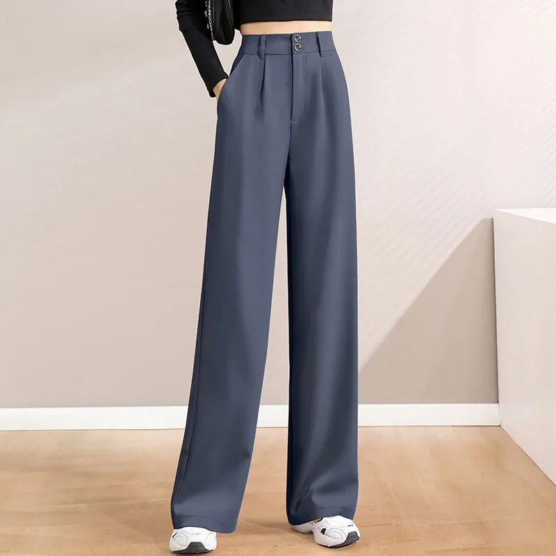 Willow High Waist Straight Leg Trousers
