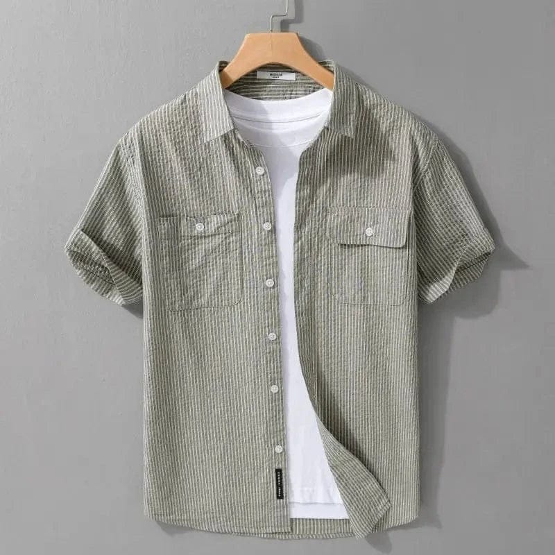 Wesley Striped Short Sleeve Shirt