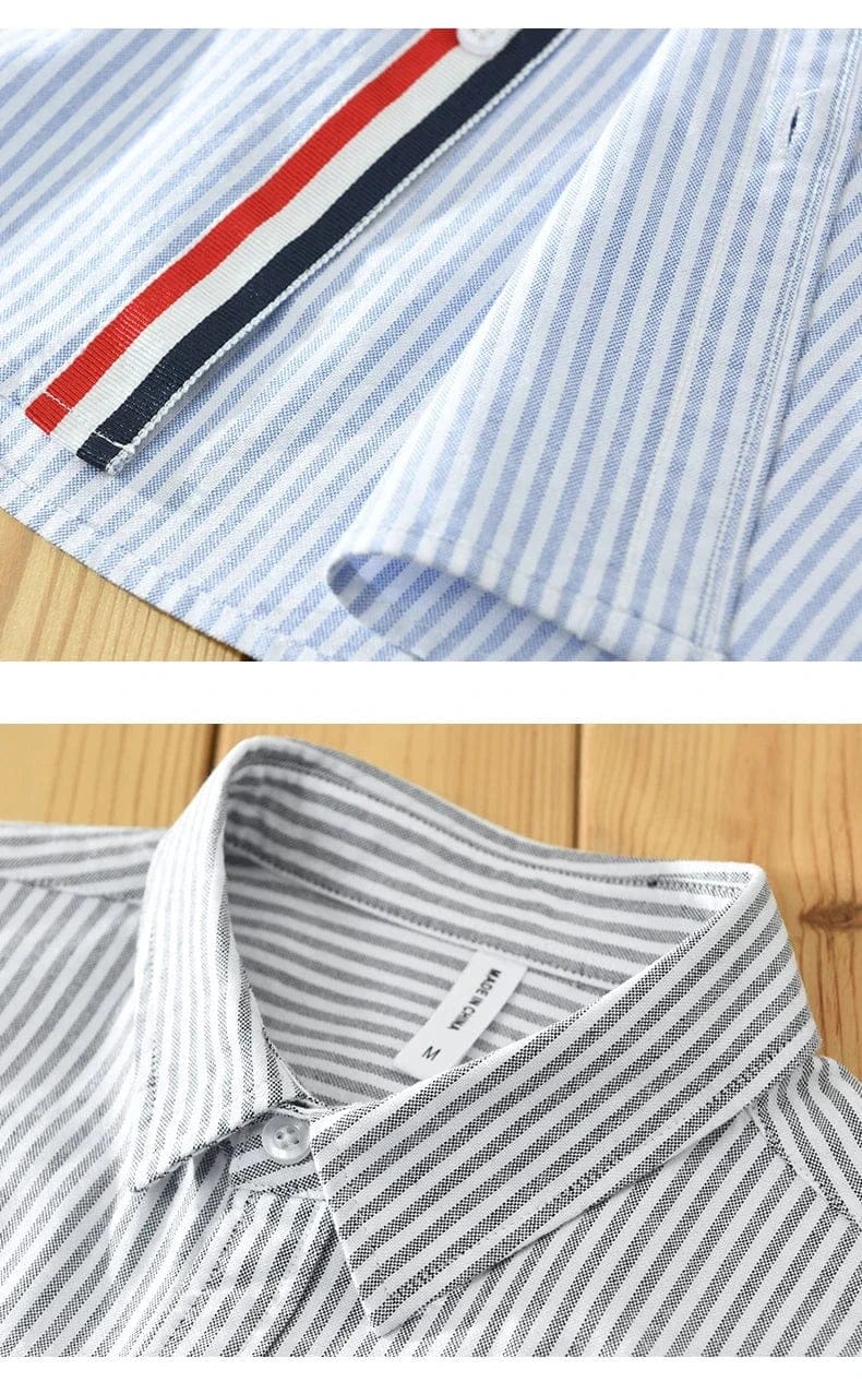 Monaco Striped Linen Shirt