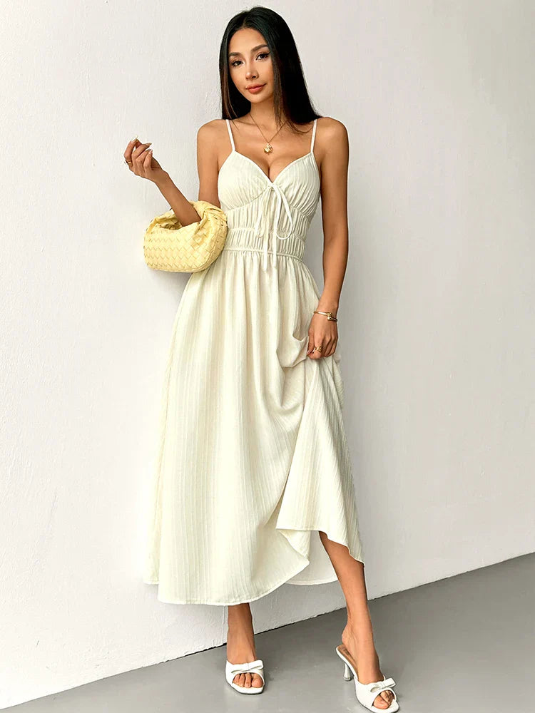 Tahlia Lace-Up Dress