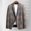 Plaid Luxury Blazer Jacket