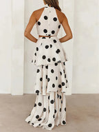 Liana Polka Dot Two-Piece Set