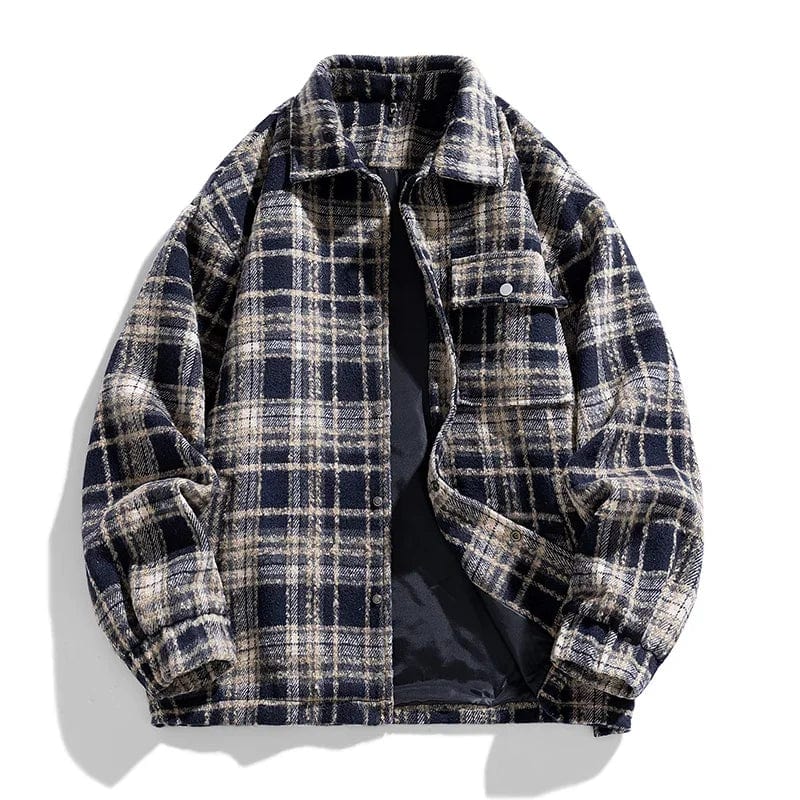 Artic Plaid Cashmere Jacket