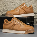 Caelum Retro Leather Sneakers